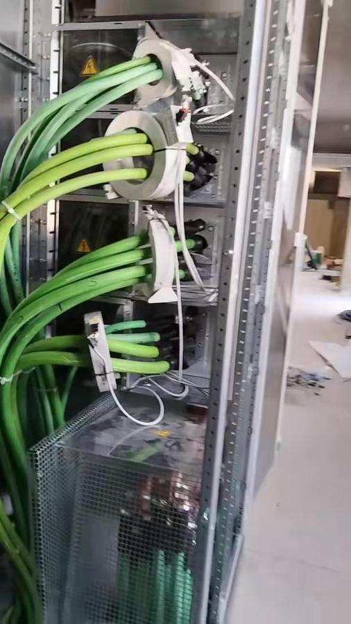 Copper busbars and large-section power cables